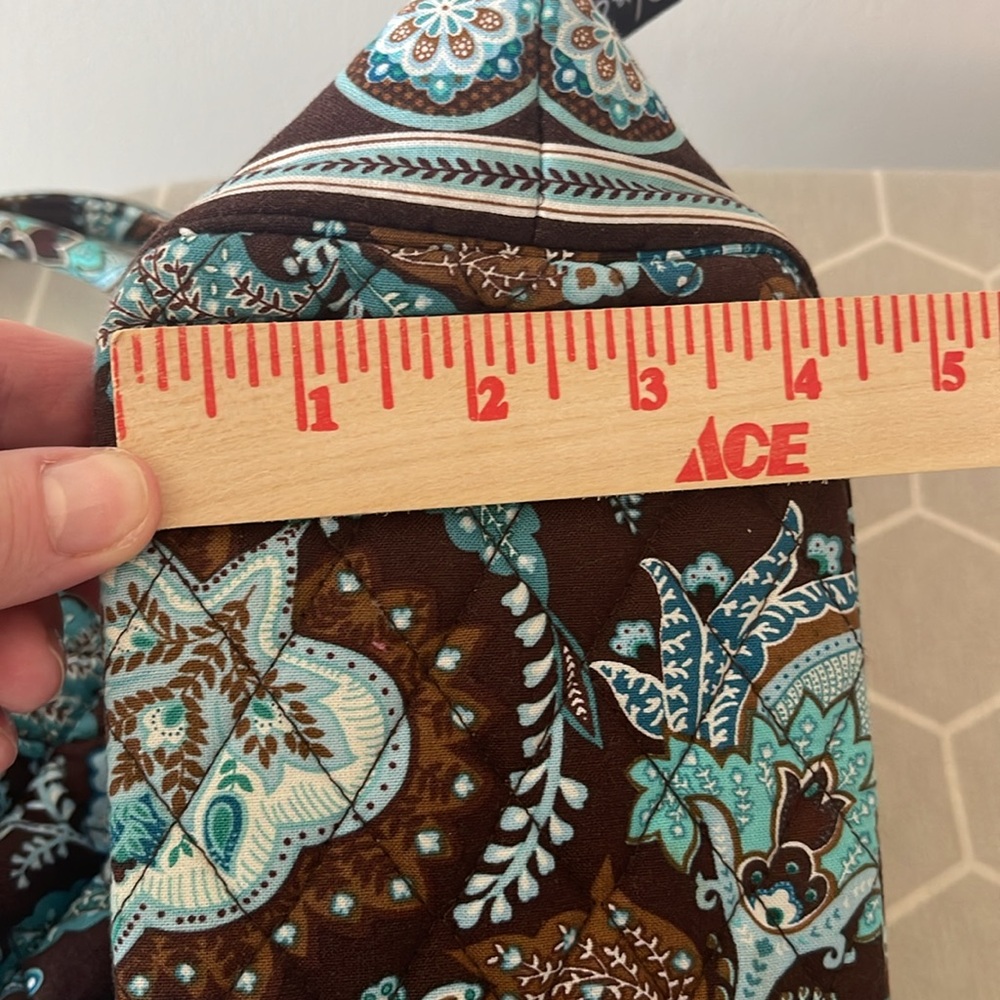 Vera Bradley Tote Java Blue Pattern - Picture 11 of 12
